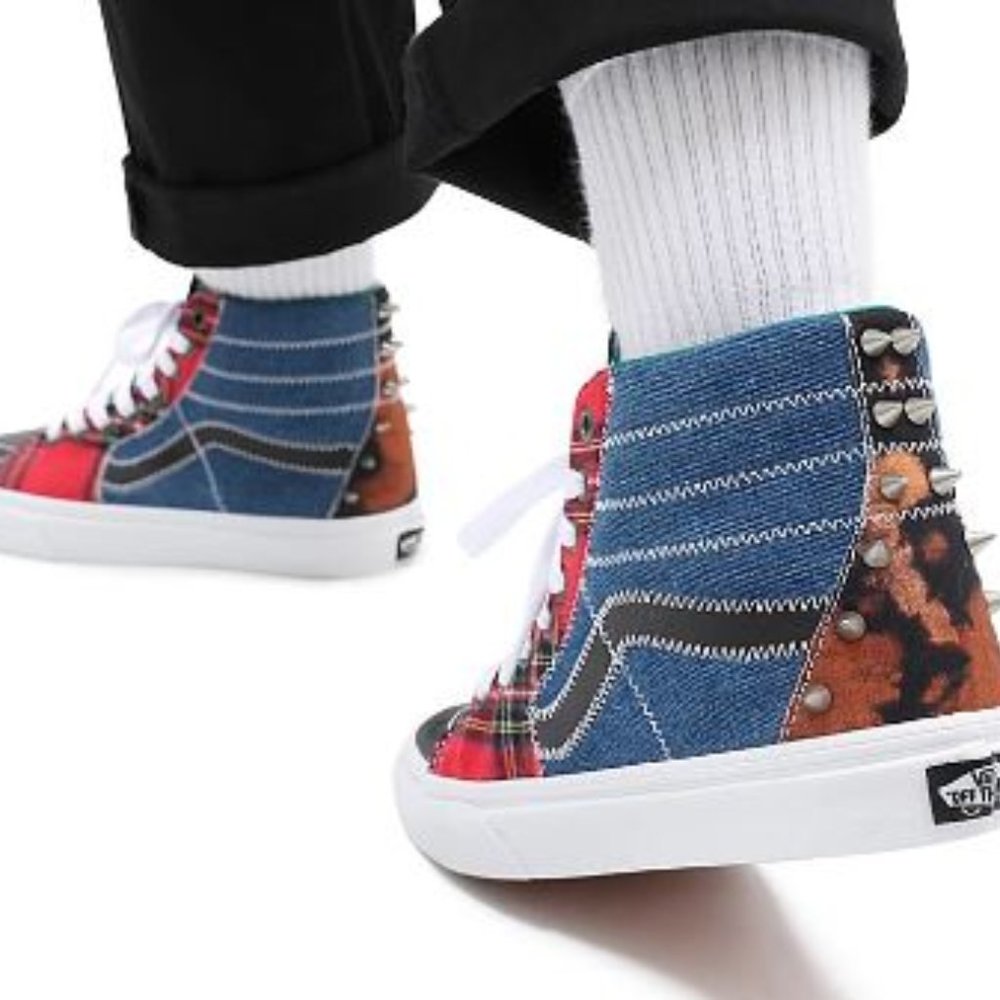 Vans  Tartan Daze Sk8-Hi NIB Size 6.5 U.S. Womens
